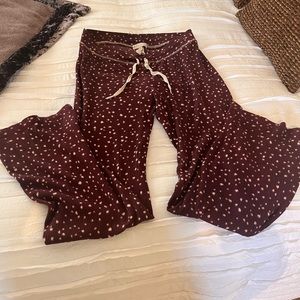 PJ Salvage flair legged bottoms - cute!! Barely worn - size small